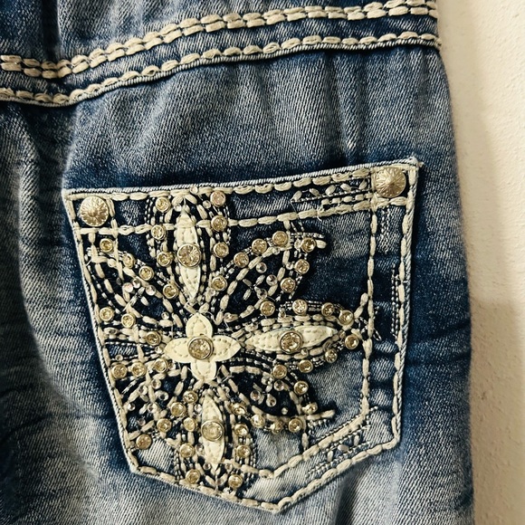 WOMENS BOOT CUT JEANS - Picture 5 of 7